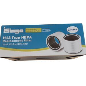H13 True HEPA Replacement Filter for Core 200s Air Purifier 2 Pack NEW